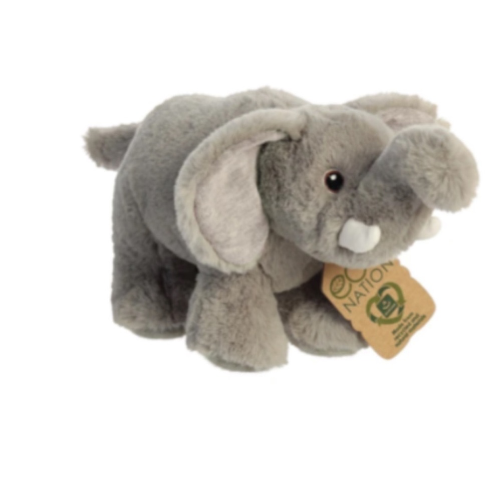 Eco Nation Elephant Plush Toy NWT